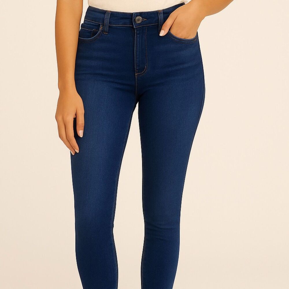 AG Adriano Goldschmied Farrah Skinny Ankle Jeans 28R Dark Wash High Rise Stretch